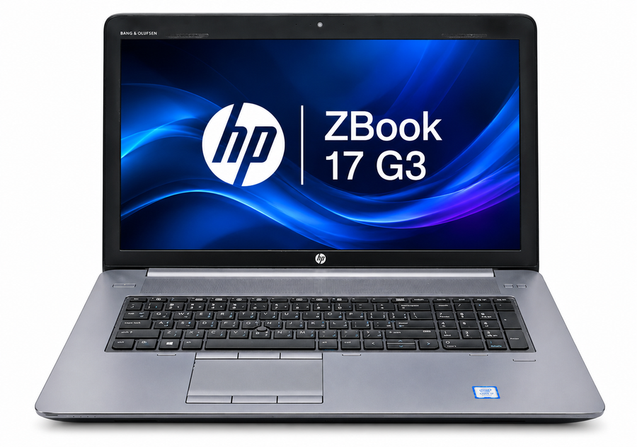 HP ZBook 17 G3 — Core i7 6th Gen · 8GB RAM · 512GB SSD · 4GB Graphics | 17" Display | Pre-Owned Grade A
