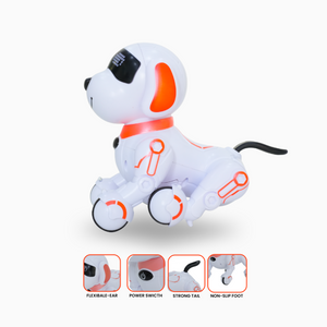 Britik Toys for 8+ Year Old Boys Girls: Remote Control Robot Dog Toy Gifts for Kids Aged 8 9 10 11 12 Year Old Boys Girls Presents Interactive Smart Dancing Talking Robotic Pet Toy