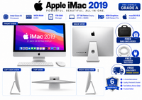 iMac 2019 — Intel Core i5 · 16GB RAM · 1TB SSD | 27" 5K Retina Display | 8GB Graphics | macOS 15.5 | Pre-Owned Grade A.