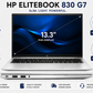 HP EliteBook 830 G7 — Core i5 10th Gen · 8GB · 256GB SSD | 13.3" FHD | pre-owned Grade A