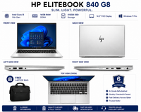 HP EliteBook 840 G8 — Core i5 11th Gen · 16GB · 512GB SSD | 14" FHD | Refurbished Grade A