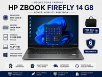 HP ZBOOK FIREFLY 14 G8 — Core i5 11th Gen · 16GB · 512GB SSD | 14" FHD | Refurbished Grade A