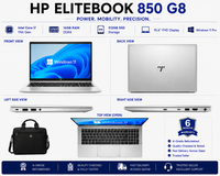 HP EliteBook 850 G8 — Core i7 11th Gen · 16GB 512GB SSD | 15.6" FHD | Refurbished Grade A