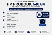 HP ProBook 640 g4 — Core i5 8th Gen · 8GB · 256GB SSD | 14" FHD | Refurbished Grade A