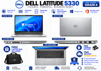 Dell Latitude 5330 — Core i5 12th Gen · 16GB RAM · 256GB SSD | 13.3″ FHD x360 Touchscreen | Pre-owned Grade A.