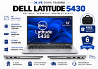 DELL Latitude 5430 — Core i5 12th Gen · 8GB RAM · 256GB SSD | 14" FHD | Pre-owned Grade A