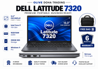 Dell Latitude 7320 — Core i7 11th Gen · 16GB RAM · 256GB SSD | 13.3" FHD | Pre-owned Grade A