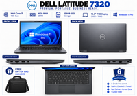 Dell Latitude 7320 — Core i7 11th Gen · 16GB RAM · 256GB SSD | 13.3" FHD | Pre-owned Grade A