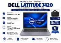 Dell Latitude 7420 — Core i7 11th Gen · 32GB RAM · 512GB SSD | 14" FHD | Pre-Owned Grade A