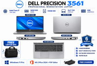 DELL Precision 3561 — Intel Core i7 11th Gen · 16GB RAM · 512GB SSD · 4GB Graphics | 15.6" Display | Pre-owned Grade A Workstation Laptop in Qatar.