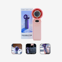 Foldable Cooling Fan (Model Y19) — 100-Speed Rechargeable Portable Fan