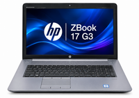 HP ZBook 17 G3 — Core i7 6th Gen · 8GB RAM · 512GB SSD · 4GB Graphics | 17" Display | Pre-Owned Grade A