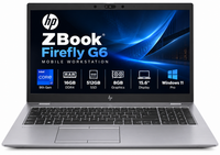 HP ZBook Firefly G6 — Core i7 9th Gen · 16GB DDR4 RAM · 512GB SSD · 8GB Graphics | 15.6" Display | Pre-owned Grade A.
