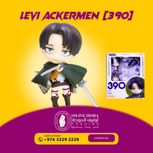 Good Smile Nendoroid Attack on Titan Levi Ackerman [390] 3D Maneuver Gear