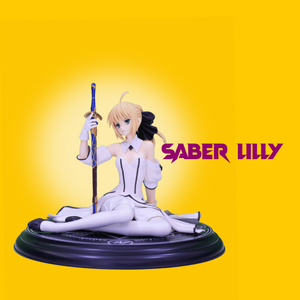 Fate/stay night: Saber Lily PVC Figure (1:7 Scale) Fate series Stylish Presentation