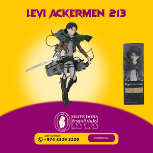 Attack on Titan – Eren Jaeger & Levi 15cm PVC Movable Action Figure
