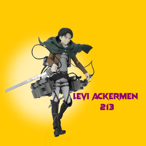 Attack on Titan – Eren Jaeger & Levi 15cm PVC Movable Action Figure