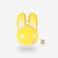Cute Bunny Wireless Mouse — Silent Portable USB Mouse for PC & Laptop (Kids & Girls Gift)