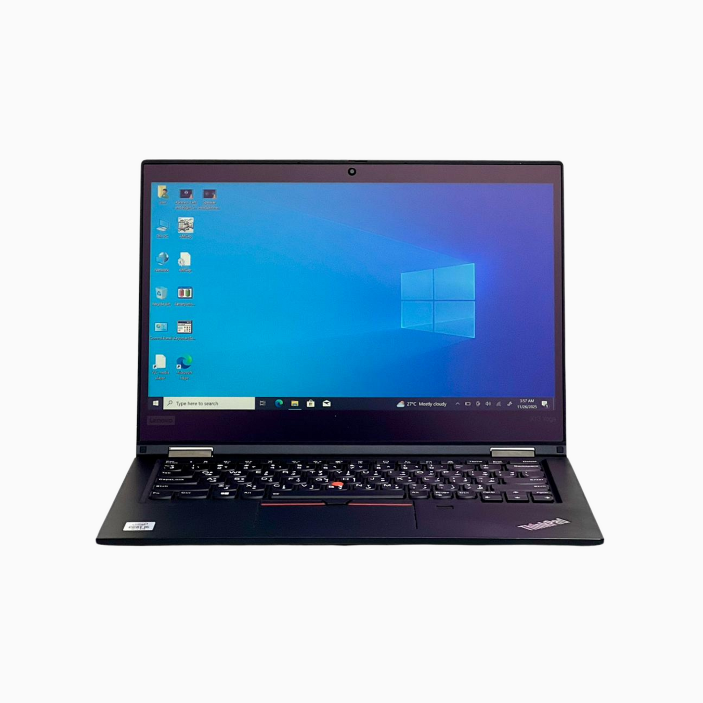 Pre-Owned LENOVO THINKPAD X13 YOGA 360-14" Display | Intel Core i5 10th Gen | 8 GB RAM | 256GB SSD | Grade A | 6-Month Warranty | Free Bag & Free Delivery