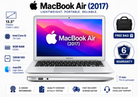 MacBook Air (2017) — Intel Core i5 · 8GB RAM · 128GB SSD | 13.3" Display | Pre-Owned Grade A