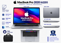 Apple MacBook Pro 2020 (A2251) — Intel Core i5 · 16GB RAM · 512GB SSD | 13.3" Retina Display | macOS | Pre-owned Grade A Laptop in Qatar