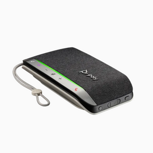 POLY - Sync 20+ USB-A Personal Bluetooth Smart Speakerphone (Plantronics) - Connect to Smartphones via Bluetooth-PC/Mac via - BT600 Dongle -Works with Teams (Certified), Zoom & More,Black