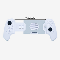 Gamwing AoBing Gaming Controller (White) — Type-C & Bluetooth Gamepad for Mobile, PC & Switch