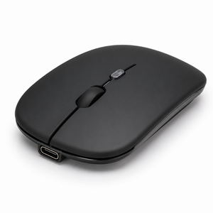 Wireless Fashion Office Mouse – Ergonomic Optical Mouse with RGB Lighting